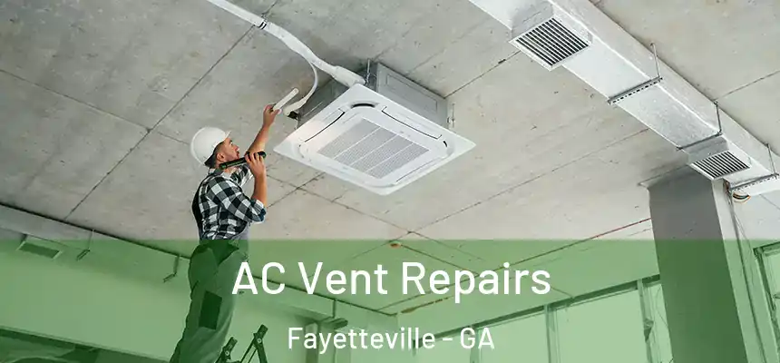  AC Vent Repairs Fayetteville - GA