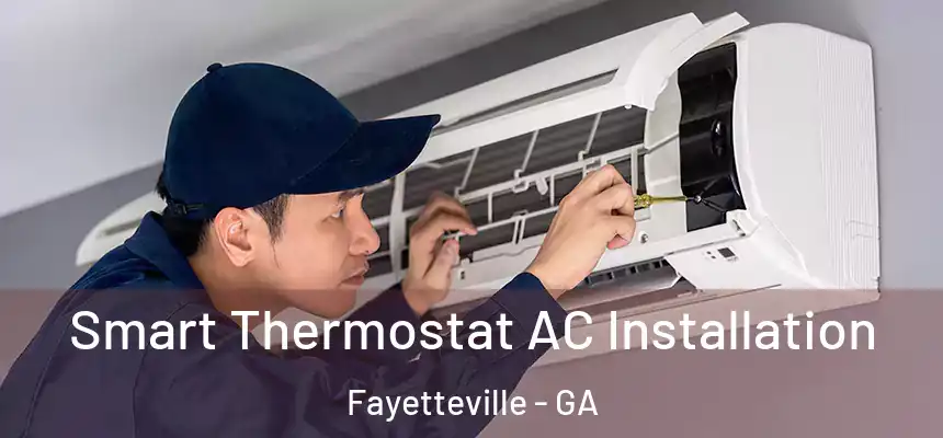  Smart Thermostat AC Installation Fayetteville - GA
